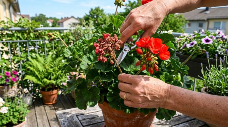 Pelargonie przestały kwitnąć w lipcu? Ten zabieg pobudza je do nowych kwiatów