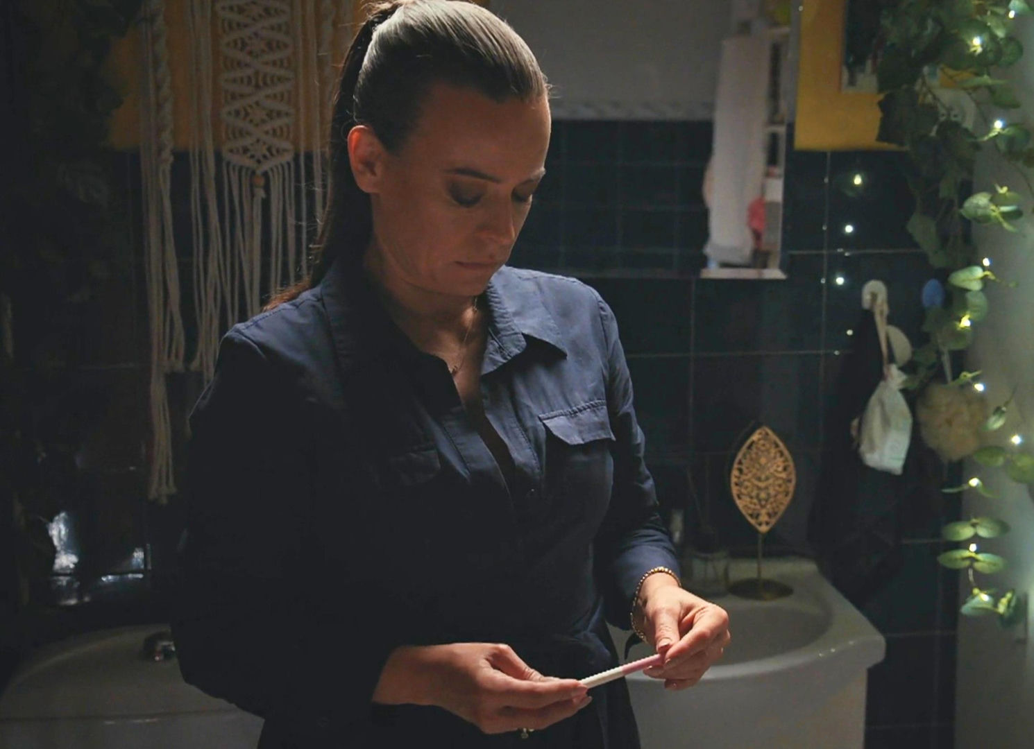 Magda i test ciążowy w M jak miłość